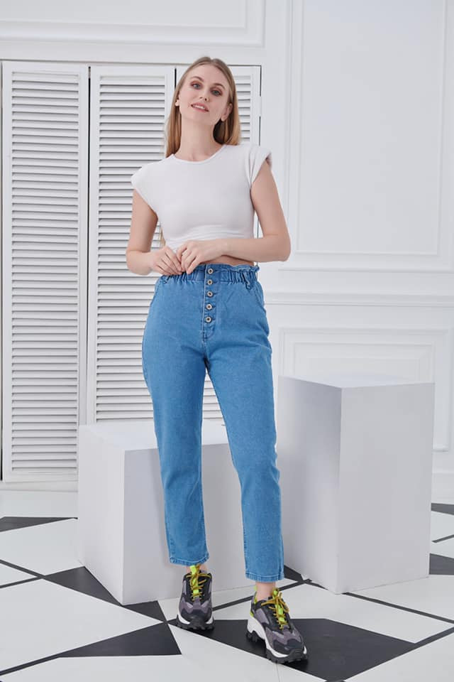 Pink Pony Kadın Baggy Jean