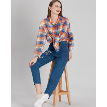 Pink Pony Kadın Yüksek Bel Mom Fit Jean