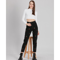 Pink Pony Kadın Yüksek Bel Mom Fit Jean