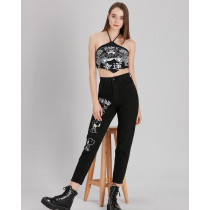 Pink Pony Kadın Yüksek Bel Mom Fit Jean