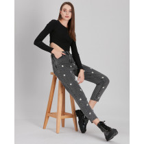 Pink Pony Kadın Yüksek Bel Mom Fit Jean