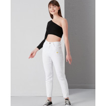Pink Pony Kadın Yüksek Bel Mom Fit Jean